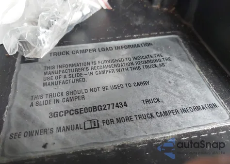 2011 Chevrolet Silverado 1500 Lt z USA, uszkodzony, nr VIN 3GCPCSE00BG277434